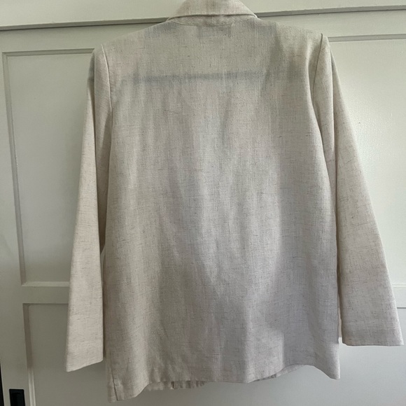 Vintage Linen Mix Blazer - Picture 3 of 13